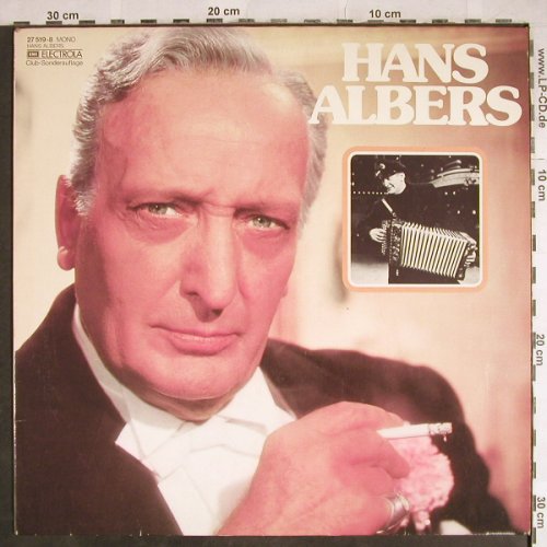 Albers,Hans: Same, Club-Sonderauflage, Odeon(27 519-8), D,  - LP - H8004 - 5,50 Euro