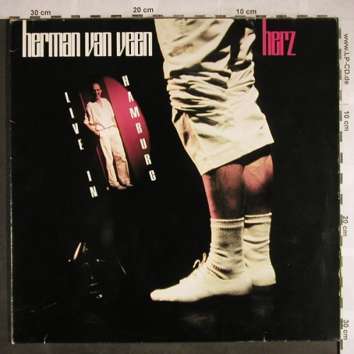 Van Veen,Herman: Herz-Live In Hamburg, Foc, Polydor(2679 088), D, 1982 - 2LP - H8120 - 12,50 Euro
