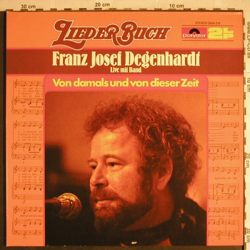 Degenhardt,Franz-Josef: Liederbuch, Foc, Polydor(2664 219), D, Ri, 1978 - 2LP - H8157 - 7,50 Euro