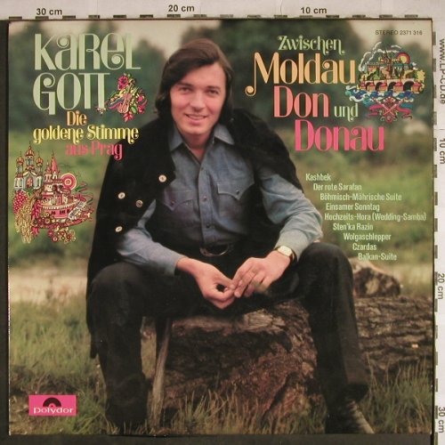 Gott,Karel: Zwischen Moldau,Don u.Donau, Polydor(2371 316), D, 1972 - LP - H8302 - 6,00 Euro