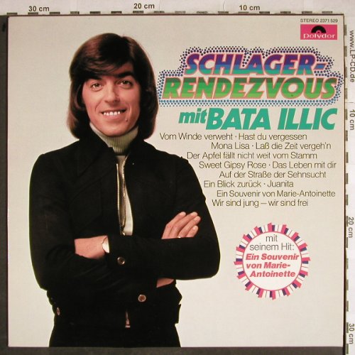 Illic,Bata: Schlager- Rendezvous mit, Polydor(2371 529), D, 1974 - LP - H8408 - 7,50 Euro