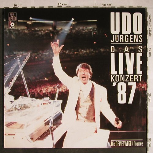 Jürgens,Udo: Das Live Konzert'87,Foc, Ariola/HörZu-Ed.(303 082-406), D, 1987 - 2LP - H8432 - 9,00 Euro