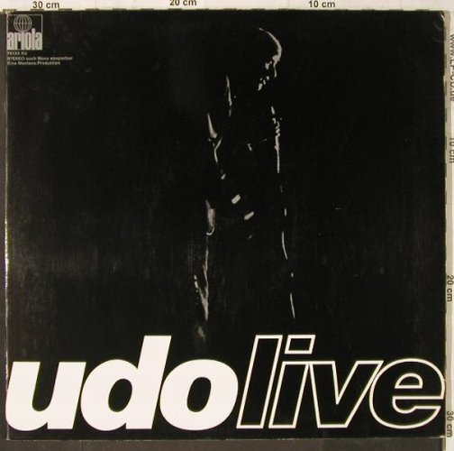 Jürgens,Udo: Udo Live, Foc, Ariola(79 133 XU), D,  - 2LP - H8433 - 6,00 Euro