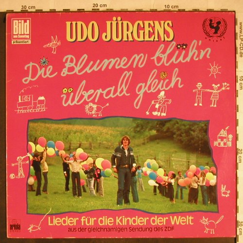 Jürgens,Udo: Die Blumen blüh'n überall gleich, Ariola(200 255-541), D, 1978 - LP - H8436 - 4,00 Euro