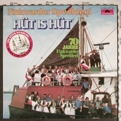 Finkwarder Speeldeel: Hüt is Hüt, 70 Jahre ...Karte, Polydor(2371 683), D, 1976 - LP - H8445 - 9,00 Euro