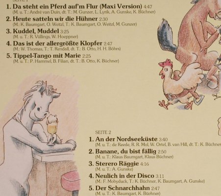 Klaus & Klaus: Steht da ein Pferd auf'm Flur?, Teldec(6.25773), D, 1984 - LP - H8495 - 4,00 Euro