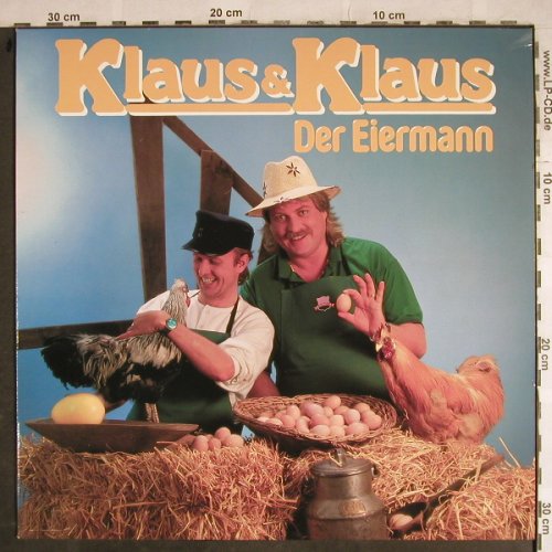 Klaus & Klaus: Der Eiermann*2+1, +7" Single, Teldec(6.20979 AE), D, 1988 - 12inch - H8497 - 4,00 Euro