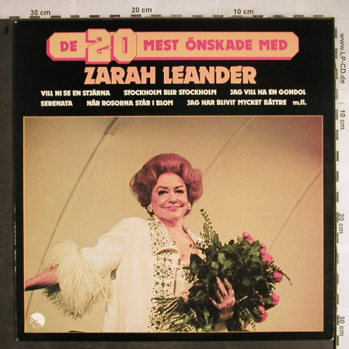 Leander,Zarah: De 20 mest önskade med, EMI(C 062-35570), S, 1978 - LP - H8534 - 5,50 Euro