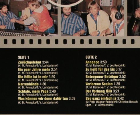 Lechtenbrink,Volker: Zurück Gelehnt, Polydor(823 667), D, 1984 - LP - H8586 - 5,00 Euro