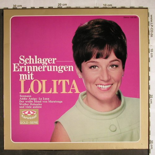 Lolita: Schlager Erinnerungen mit (1965), Karussell(535 006), D, Ri,  - LP - H8695 - 5,00 Euro