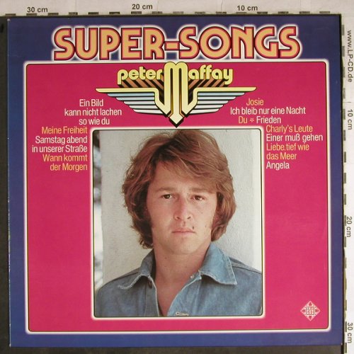Maffay,Peter: Super-Songs, Telefunken(6.22534), D, 1976 - LP - H8715 - 6,00 Euro