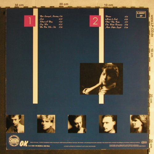 Mo & Gangsters Of Love: Der Erzengel Novotny, OK(6.26097 AP), D, 1985 - LP - H8863 - 3,00 Euro