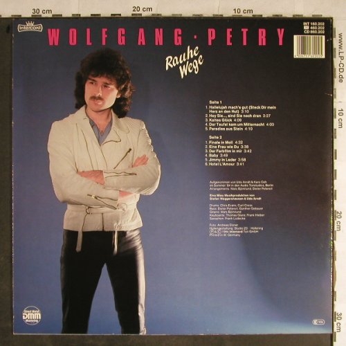 Petry,Wolfgang: Rauhe Wege, Intercord(INT 160.202), D, 1984 - LP - H8912 - 3,00 Euro