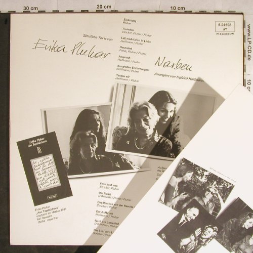 Pluhar,Erika: Narben, +Booklet, Telefunken(6.24693 AT), D, 1981 - LP - H8924 - 6,00 Euro