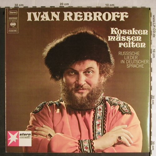 Rebroff,Ivan: Kosaken müssen Reiten,Foc, CBS / STERN(S 64141), D, 1970 - LP - H8936 - 4,00 Euro
