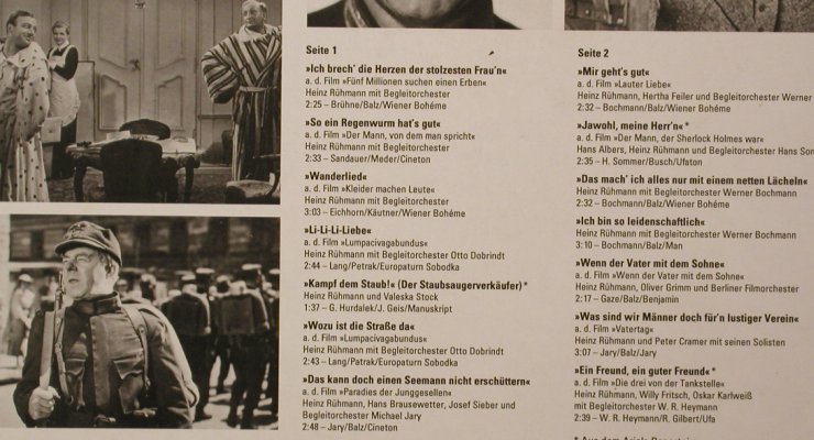 Rühmann,Heinz: Der Mann, von dem man spricht !, Odeon(32 505), ,  - LP - H8952 - 5,50 Euro