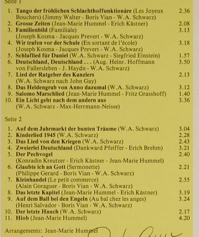 Reichmann,Wolfgang: Jahrmarkt Der Bunten Träume, m-/vg+, L+M(18 602), D, 1987 - LP - H8963 - 4,00 Euro