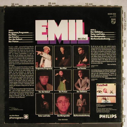 Steinberger,Emil: Die 2(te), Philips/Stern(6305 322), D, 1976 - LP - H9056 - 5,00 Euro