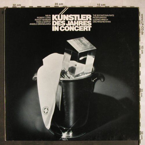 V.A.Die Künster d.Jahres in Concert: u.a.Milva,Maffay,Dschinghis Khan, Sonderauflage(0902.020), D,Muster, 1980 - LP - H9140 - 9,00 Euro