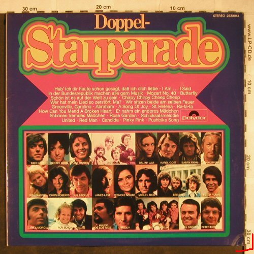 V.A.Doppel-Starparade: Roy Black & Anita..The Mixtures,Foc, Polydor(2630 044), D,m-/vg+, 1971 - 2LP - H9143 - 4,00 Euro