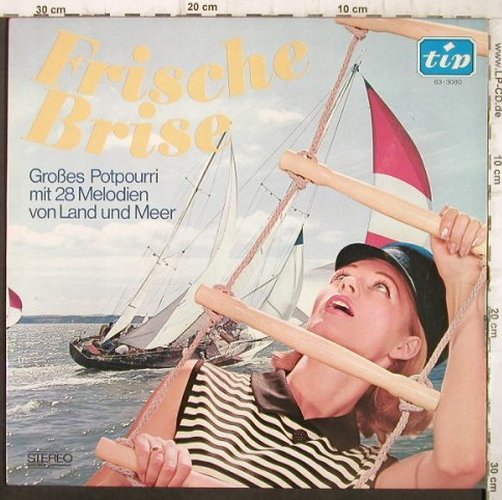 V.A.Frische Brise: Gr.Potpourri m.28 melod.Land+Meer, Tip(63-3080), D,  - LP - H9145 - 3,00 Euro