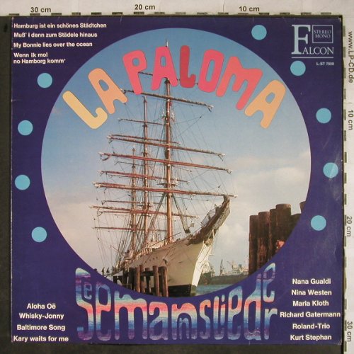 V.A.La Paloma-Seemannslieder: Nana Gualdi..Horst Mamerow,13 Tr., Falcon(L-ST 7008), D,  - LP - H9166 - 5,50 Euro
