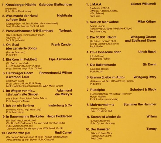 V.A.Original Blödel-Hits: Fröhlich frech & irre gut!, K-tel(TG 1205), D, 1979 - LP - H9214 - 4,00 Euro