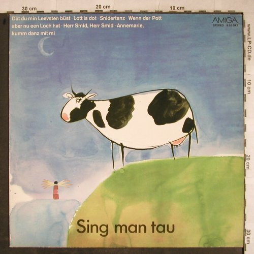 V.A.Sing Man Tau: Mecklenburger Musikanten.., Amiga (Red)(8 55 542), DDR, 1977 - LP - H9233 - 5,00 Euro