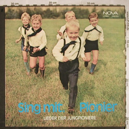V.A.Sing mit,Pionier!: Stadtsingechor Halle..Kinderc.d.Phi, Nova(8 85 029), DDR, 21Tr., 1975 - LP - H9241 - 6,00 Euro