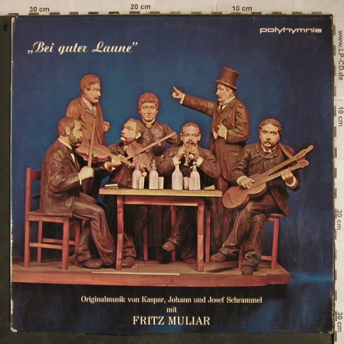 Muliar,Fritz und Kurt Dieman: Bei guter Laune (3*Schrammel), Polyhymnia(1988), A, m-/vg+,  - LP - H9305 - 7,50 Euro