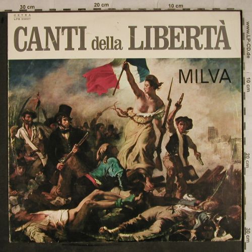 Milva: Canti della Libertà, vg+/vg+, Cetra(LPB 35027), I,  - LP - H9543 - 5,00 Euro