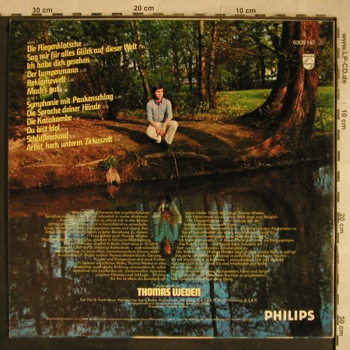 Weden,Thomas: Ich singe von meiner Welt, Philips(6305 147), D,  - LP - H9620 - 4,00 Euro