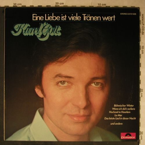 Gott,Karel: Eine Liebe ist viele Tränen Wert, Polydor(2372 028), D, 1980 - LP - H9646 - 5,00 Euro