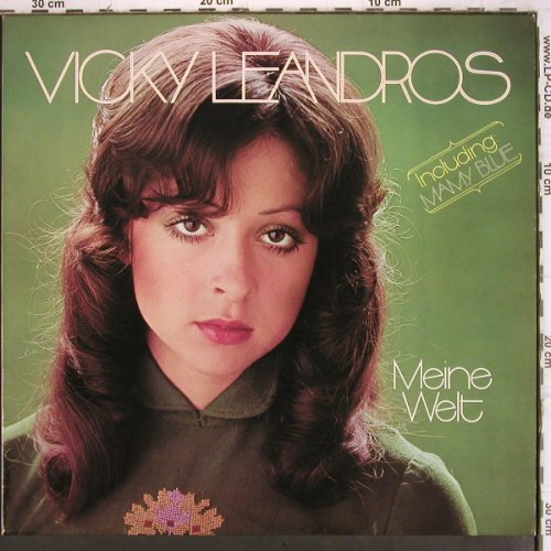 Leandros,Vicky: Meine Welt, Fono-Ring/Philips (SFGLP 78 195), D, 1972 Typ: LP Best.-Nr.: V1008 Preis: 7,50 Euro