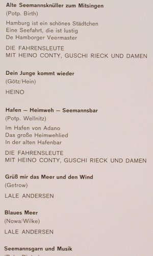 V.A.Käpt'n Ahoi!: 50 Songs aus der Seemannskiste, Foc, Fono-Ring/Odeon(SFKLP 78 117), D,Club Ed.,  - 2LP - V1023 - 9,00 Euro