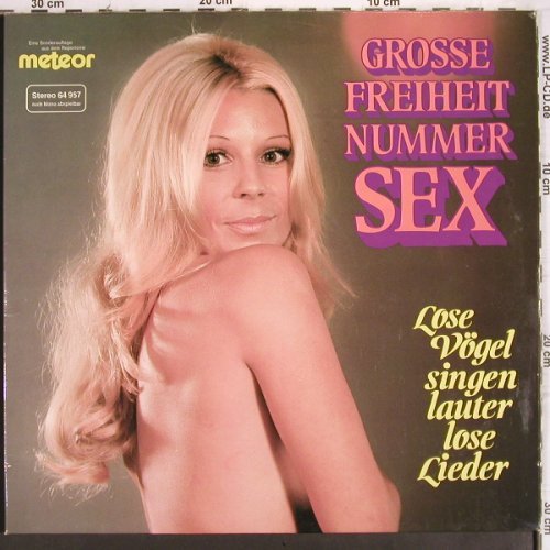 V.A.Große Freiheit Nummer Sex: Lose Vögel singen lauter lose Liede, Meteor(64 957), D, Foc,  - 2LP - V1048 - 7,50 Euro