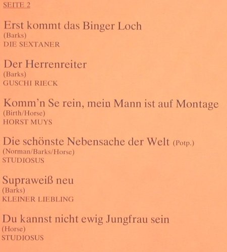 V.A.Große Freiheit Nummer Sex: Lose Vögel singen lauter lose Liede, Meteor(64 957), D, Foc,  - 2LP - V1048 - 7,50 Euro