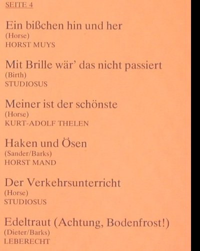 V.A.Große Freiheit Nummer Sex: Lose Vögel singen lauter lose Liede, Meteor(64 957), D, Foc,  - 2LP - V1048 - 7,50 Euro