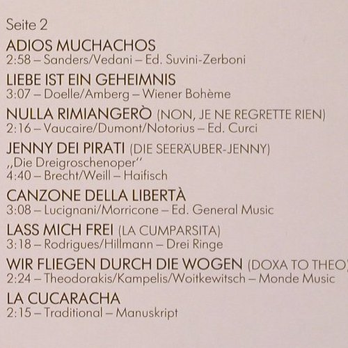 Milva: Ein Portrait, Club.Ed., Metronome(34 765 8), D, 1978 - LP - V1052 - 7,50 Euro