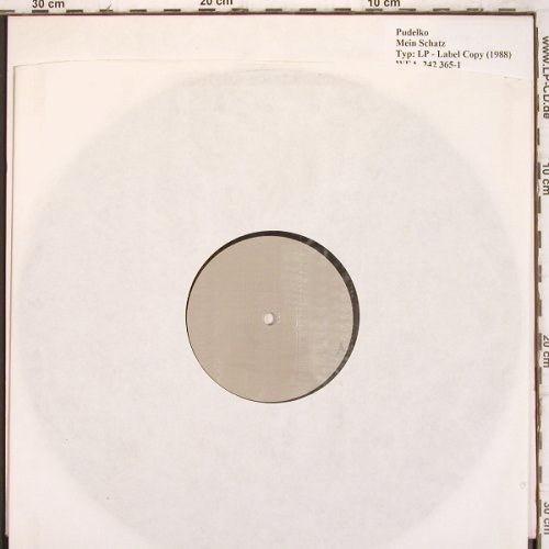 Pudelko: Mein Schatz, Label Copy No Cover, WEA(242 365-1), D, 1988 - LP - V1088 - 6,00 Euro