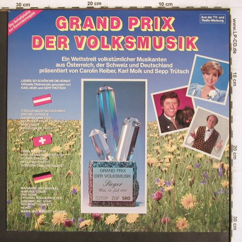 V.A.Grand Prix der Volksmusik: Sieger Wien, 12 Juli 1986, CBS(CBS 24075), NL, 1986 - LP - V1134 - 4,00 Euro