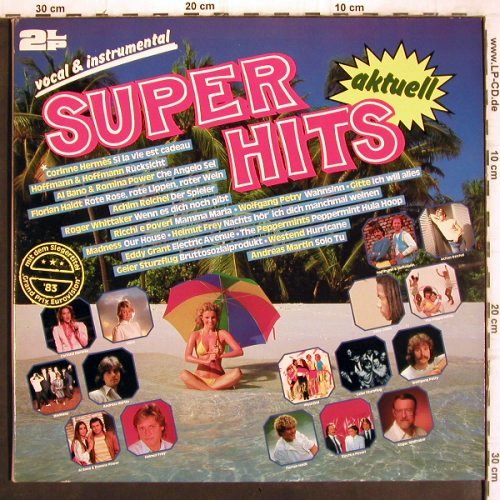 V.A.Super Hits aktuell-vocal/instr.: Corinne Hermes.. Orch.Tony Anderson, SR (46 305 9), D, Foc, 1983 Typ: 2LP Best.-Nr.: V1204 Preis: 6,00 Euro