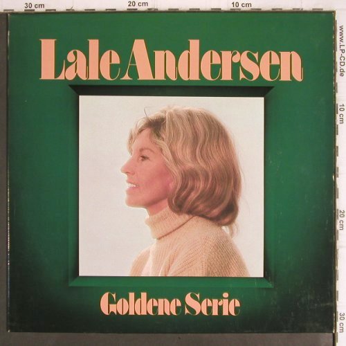 Andersen,Lale: Goldene Serie, Club Sonderauflage, EMI Electrola (63 775), D Typ: LP Best.-Nr.: V1265 Preis: 6,00 Euro
