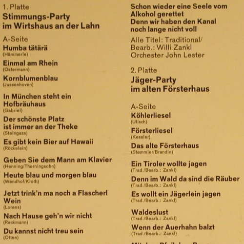 V.A.Ein Prosit der Gemütlichkeit: 80 Titel zum Tanzen,Singen...., SR Int.(62 790), D, Box,  - 3LP - V1331 - 5,00 Euro