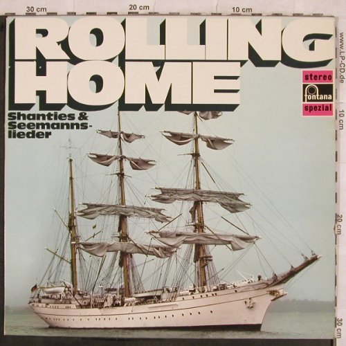 Werkchor Firma W.Fette: Rolling Home,Solist:Peter Oldenburg, Fontana (701 734 WPY), D Typ: LP Best.-Nr.: V134 Preis: 6,00 Euro