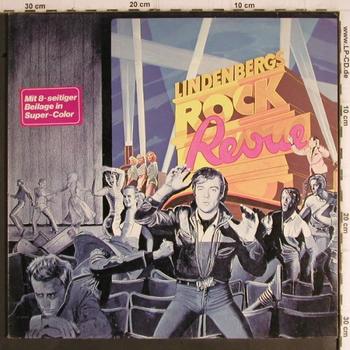 Lindenberg,Udo: Rock Revue, Foc, +Beilage, Telefunken (6.23474 AS), D, 1978 Typ: LP Best.-Nr.: V1384 Preis: 7,50 Euro
