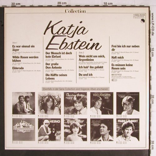 Ebstein,Katja: Collection, EMI (028-46 514), D, Ri Typ: LP Best.-Nr.: V1395 Preis: 5,00 Euro