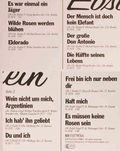 Ebstein,Katja: Collection, EMI (028-46 514), D, Ri Typ: LP Best.-Nr.: V1395 Preis: 5,00 Euro