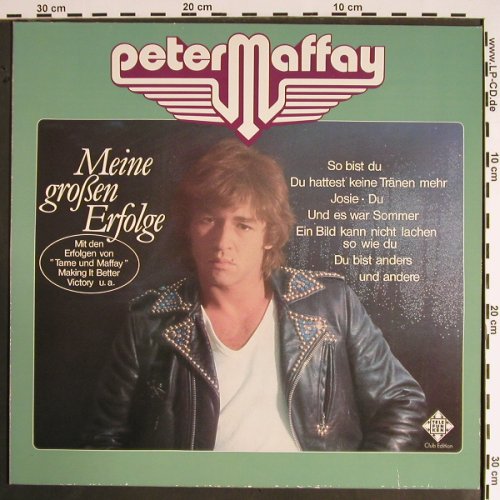 Maffay,Peter: Meine großen Erfolge, Club Edition, Telefunken(30 6761), D, 1981 - LP - V1427 - 5,00 Euro