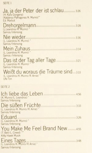 Leandros,Vicky: Ich liebe das Leben,Foc, Philips (9299 663), D, 1975 Typ: LP Best.-Nr.: V1436 Preis: 6,00 Euro